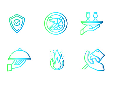 Resturent Icon set Image design icon icon design icon set iconography icons illustration ios app design logo symbol symbol icon typography ui ux design vector