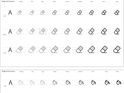 Brush icon design size resize template icon icon design icon set illustration ios app design logo prototype ui ui ux design vector