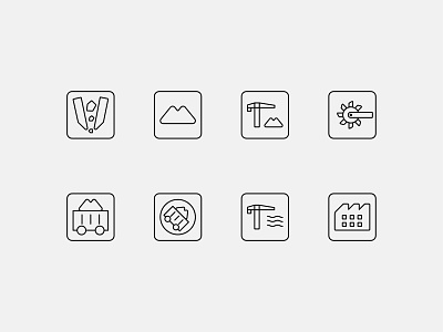 Website Custom Icons Design