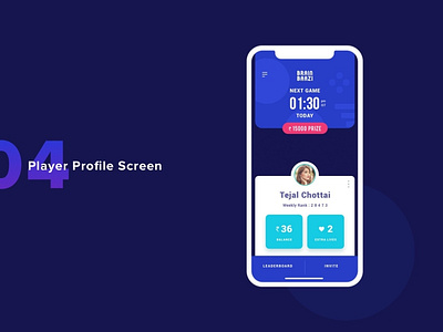 quiz app ui design