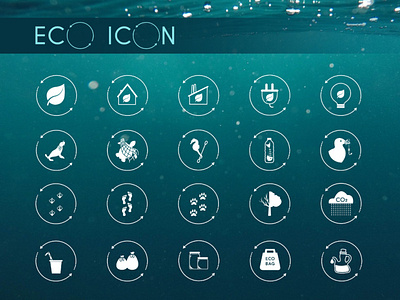 ECO icon design android app app icon design icon icon design icon set iconography icons ios app design iphone app design isometric design prototype ui ui ux design vector