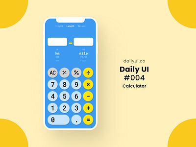 Calculator Daily UI #004