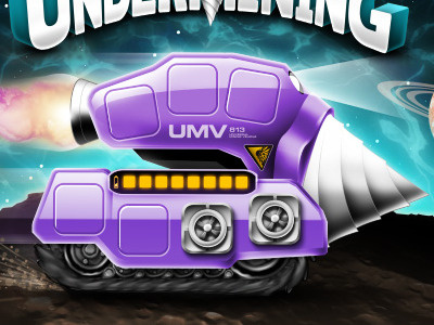 UMVee (Universal Mining Vehicle board game print