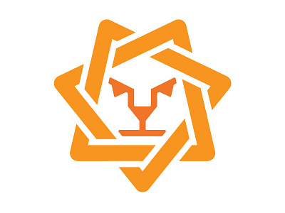 Lion Logo branding icon lion logo sun