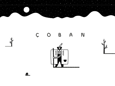 Coban (GGJ 21) 2d animal character design design game game art game jam illustration snow vector
