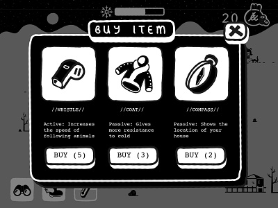 Coban - Items 2d character design design digital art game illustration typography ui ux vector