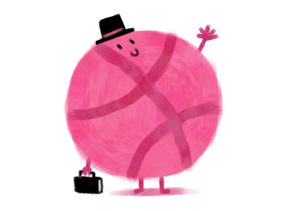 Hello animated ball dribbble gif hello