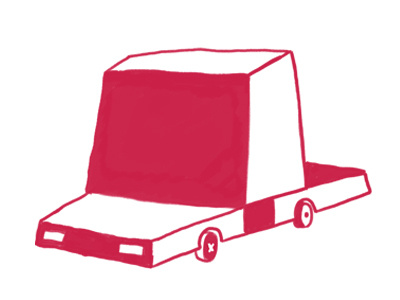 Red Car illustration