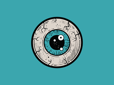 Eyeball - Sticker adobe illustrator anatomy creative dark decal drawing eye eyeball graphic graphic design horror illustration illustrator occult sticker sticker design vector vinyl sticker