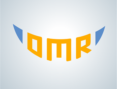 Logo DMR design flat logo minimal