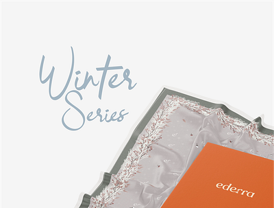 Pattern Hijab Winter Design design fashion illustration nature pattern scarf vector