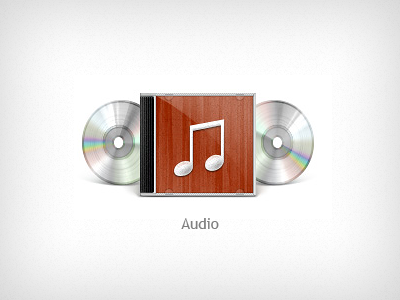 Audio icon audio cd cover icon music