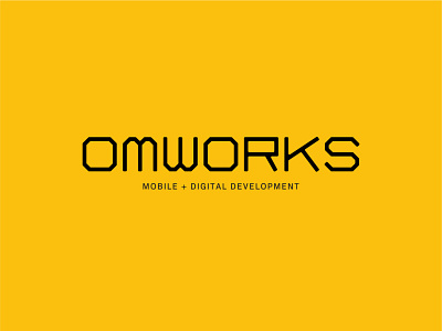 OMWorks Exploration brand brand identity branding design development identity design typography