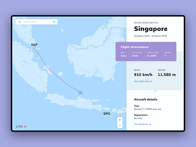 Daily UI #020 | Location Tracker airplanes clean design clean ui daily 100 challenge dailyui dailyui020 flat design flight app flight radar flight search location app location tracker statistics tracker travel travel app ui ui ux ui design user interface