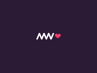 Made With Love concept developers logo love made network social with