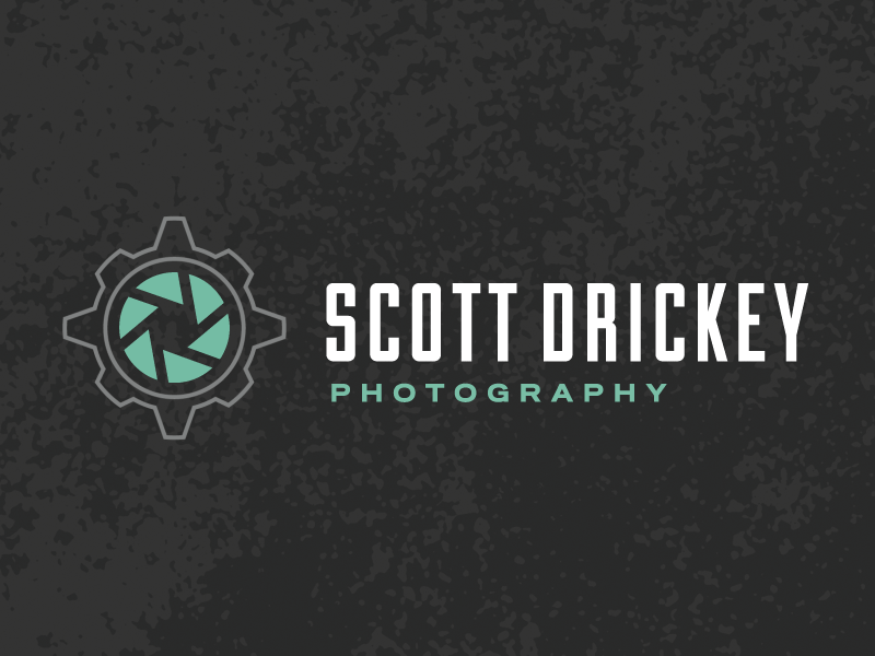 Scott Drickey Photography animation aperture blur compass logo motion graphics