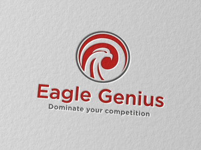 Eagle Genius, Minimalist logo brand identity brand logo branding business logo illustrator logo minimal logo minimalist logo monogram logo professional logo unique logo