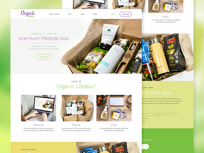 Organic LifeBox Ecommerce