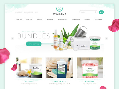 Waxxsy Ecommerce