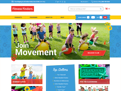 Fitness Finders Ecommerce