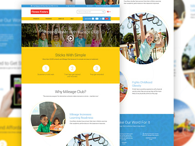 Fitness Finders Landing Page active ecommerce elementary fitness landing page store vibrant volusion