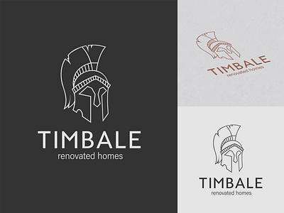Logo for a company that renovates and sells old houses graphic design logo
