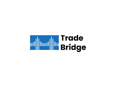 Trade Bridge Logo Concept branding company design designs graphicdesign logo logodesign marketing trade trading