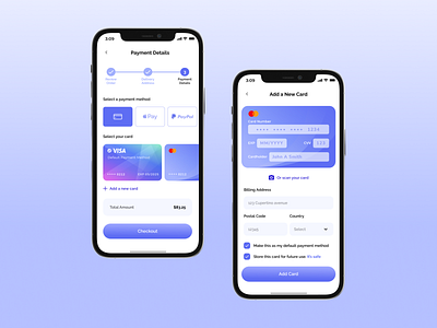 Daily UI #002 - Credit Card Checkout app design appui appuidesign checkout clean design creditcard creditcardcheckout daily daily ui daily ui 002 dailyui dailyui002 design ios app mobile app payment ui ui design uiux