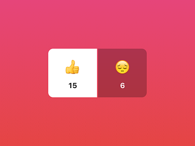 Who’s in? choice emoji gradient no thumb toggle whosin yes