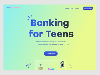 Hologram - Banking for teens