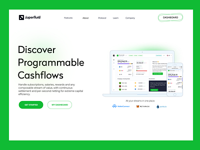 Superfluid Redesign - Discover Programmable Cashflows