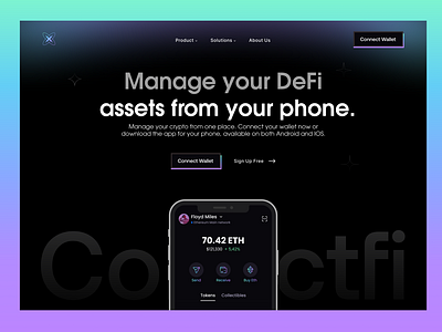 ConnectFi - Crypto wallet for everyone.