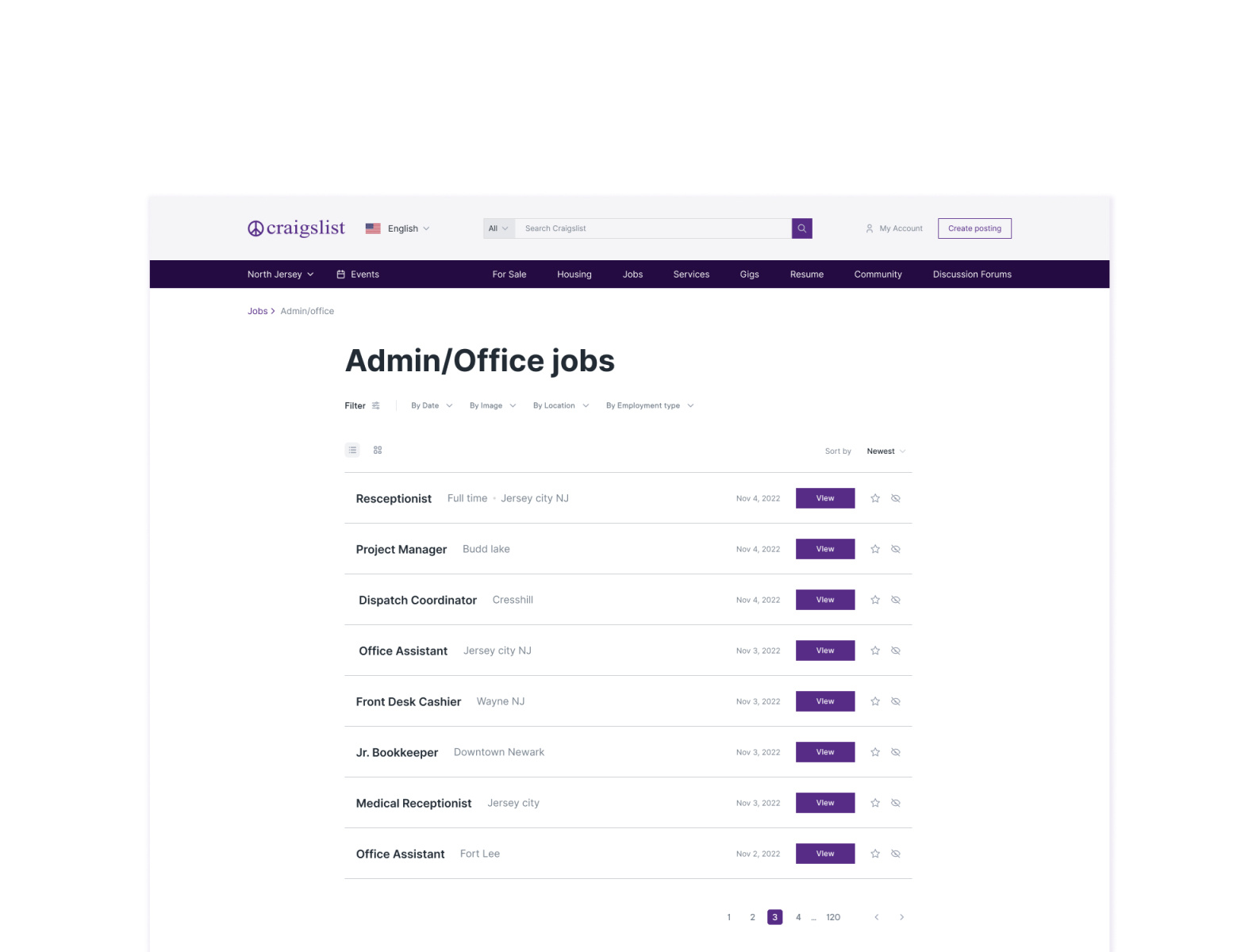 Craigslist Redesign by Kamsi Nwanekezie on Dribbble
