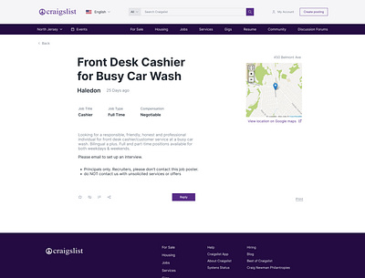 Craigslist Redesign