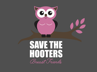 Breast Friends - Save the Hooters T-shirt branding design identity illustration tshirt