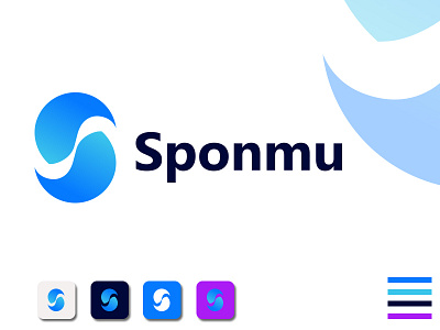 Sponmu Logo Design