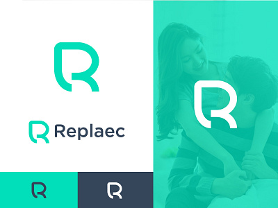 R Minimal Letter Logo