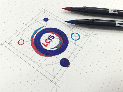 LCIS Logo Sketch community hub logo sketch