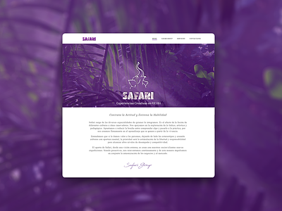 Safari | Consultora adobe illustrator adobe photoshop design landing page logo logo design typography ui ux website