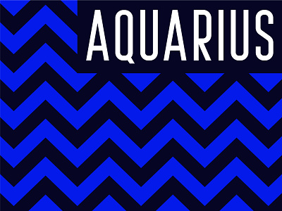 Aquarius design flat minimalist vector weekly warm-up zodiac