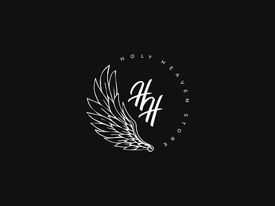 Holy Heaven Store brand branding design heaven holy logo logodesign logotype typography vector