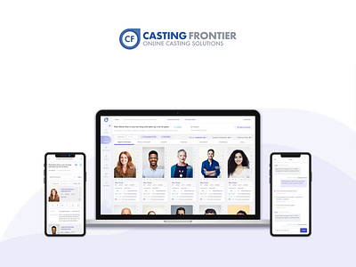 Casting Frontier - Dashboard Design agency casting frontier casting platform dashboard dashboard design dashboard ui design design agency saas software agency ui ui design ux ux design web web agency web design web design agency web design company webdesign