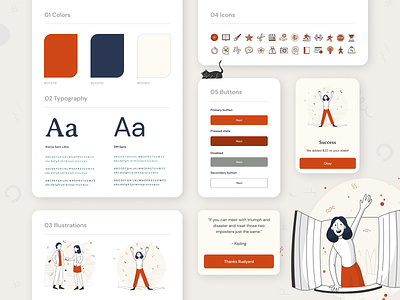 Stake Something - Style guide agency design design agency mobile app design styleguide typography ui ux uxui