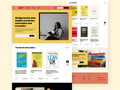 Paperback Design - Landing Page design agency landing page ui ux uxui