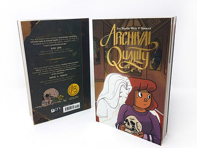 'Archival Quality' logo and book design