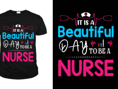 Nurse T-Shirt Design by Al-Rafi 06 on Dribbble