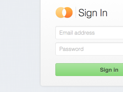 Sign in email log in password sign in