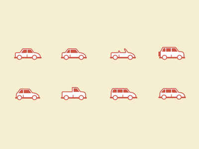 Car Body Type Icons