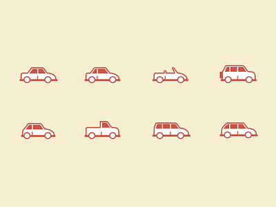 Car Body Type Icons