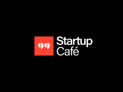 Startup Café - Logo branding coffee design logo logotype startup